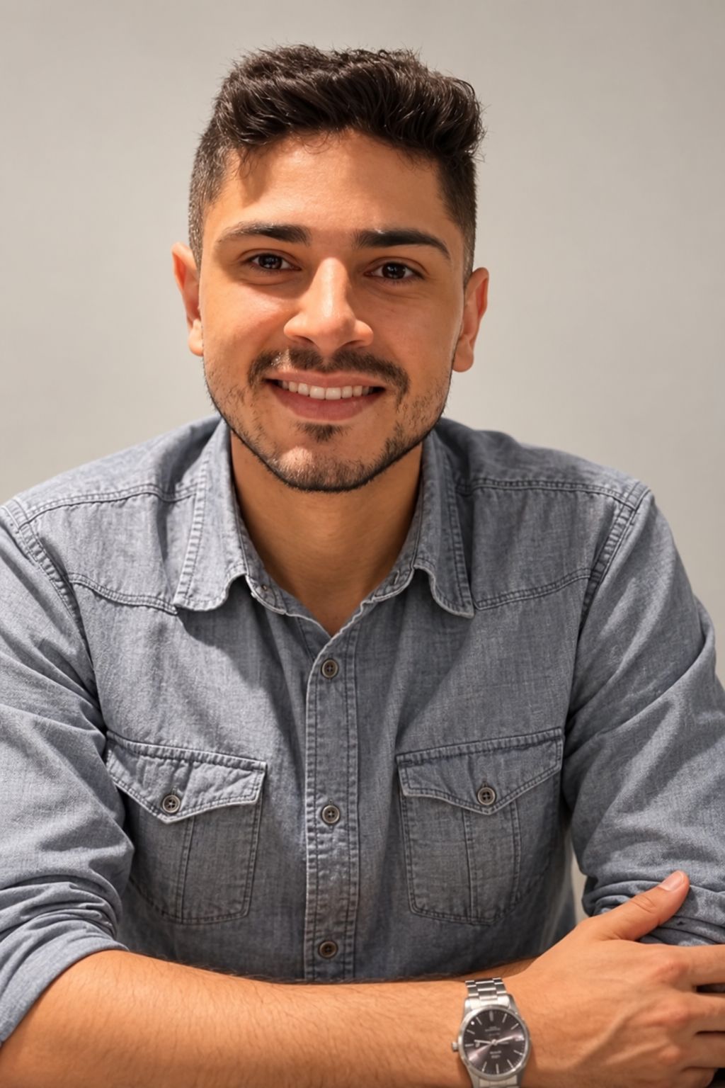 Retrato profissional do psicólogo Cleiton José da Silva